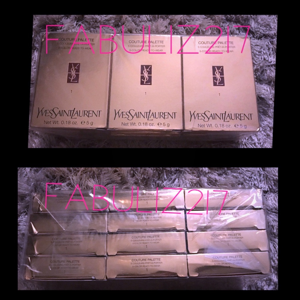 YSL Eyeshadow bundle lot #1 tuxedo